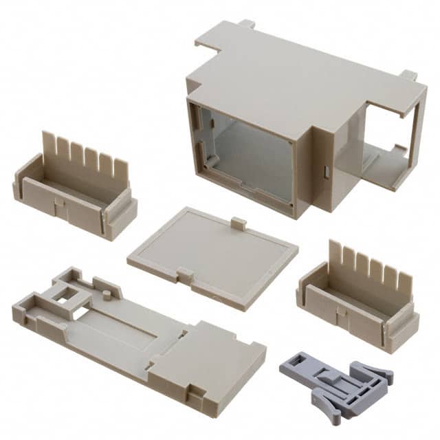 DMB-4770 BOX ABS GRAY 1.429"L X 3.551"W