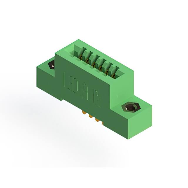342-006-500-108 CONN EDGE SINGLE FML 6POS 0.100