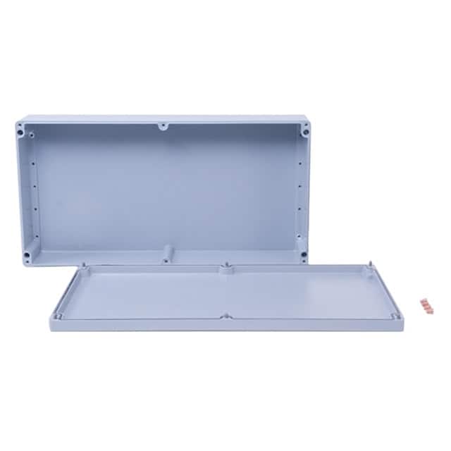 013160110 BOX ALUM GRAY 23.62"L X 12.21"W