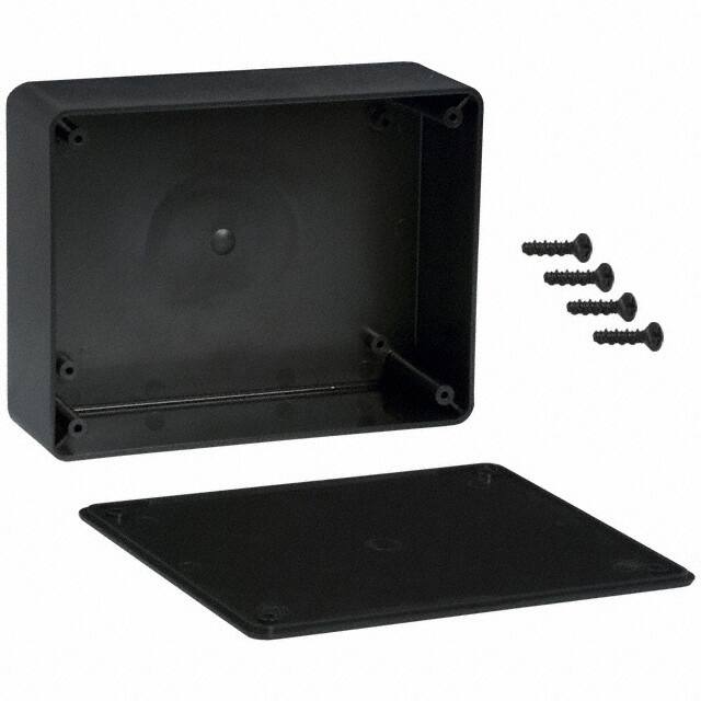 CU-387 BOX ABS BLACK 5.594"L X 4.344"W