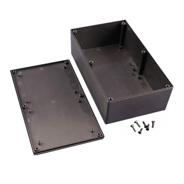 1591XXESBK BOX PLAS BLK 7.615"L X 4.465"W