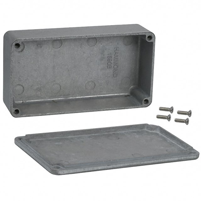 1590B BOX ALUM UNPTD 4.409"L X 2.382"W
