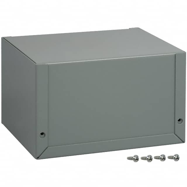 1411L BOX ALUM GRAY 5.010"L X 4"W
