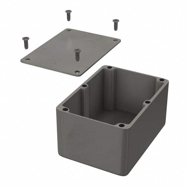 1550K BOX ALUM UNPTD 5.512"L X 4.016"W