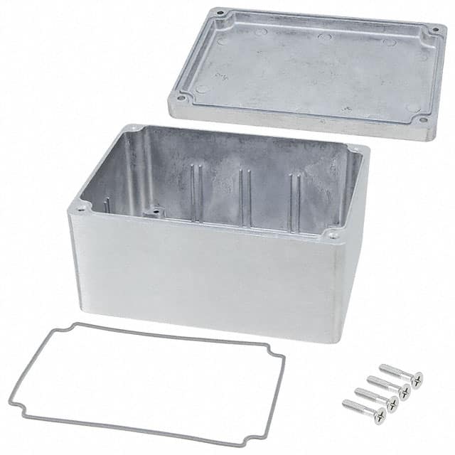 AN-1305-A BOX ALUM NAT 5.830"L X 4.252"W