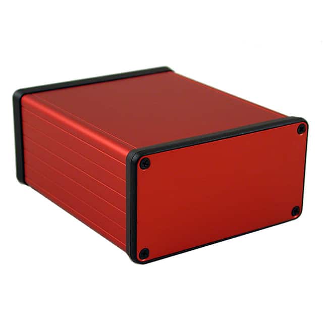 1455N1201RD BOX ALUM RED 4.724"L X 4.055"W