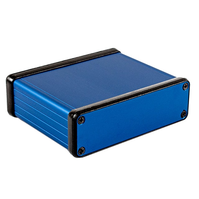 1455L801BU BOX ALUM BLUE 3.15"LX4.05"W