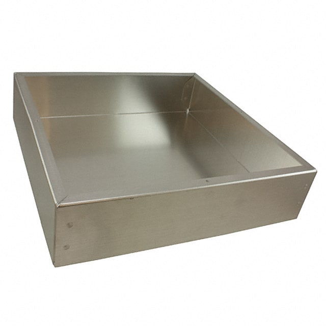AC-1424 CHASSIS ALUM NATURAL 12"L X 12"W