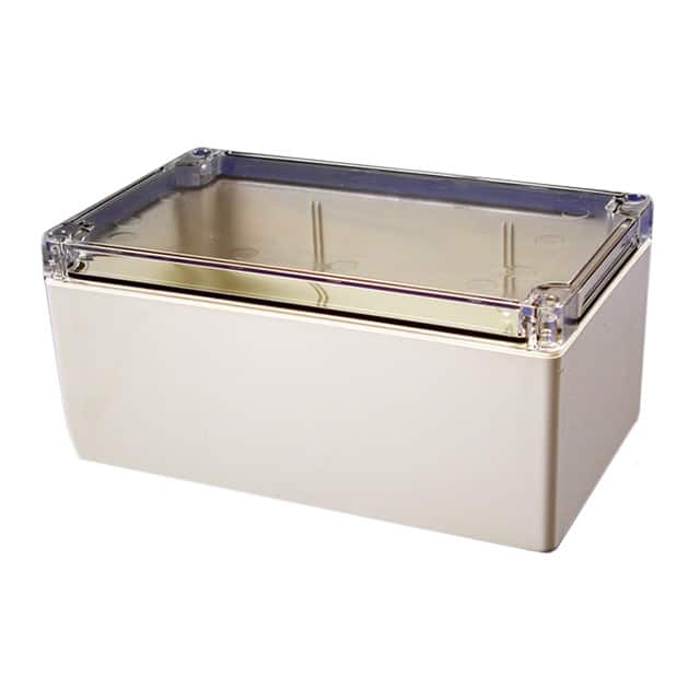 1554U2GYCL BOX PLAS GRAY 7.874"L X 4.724"W