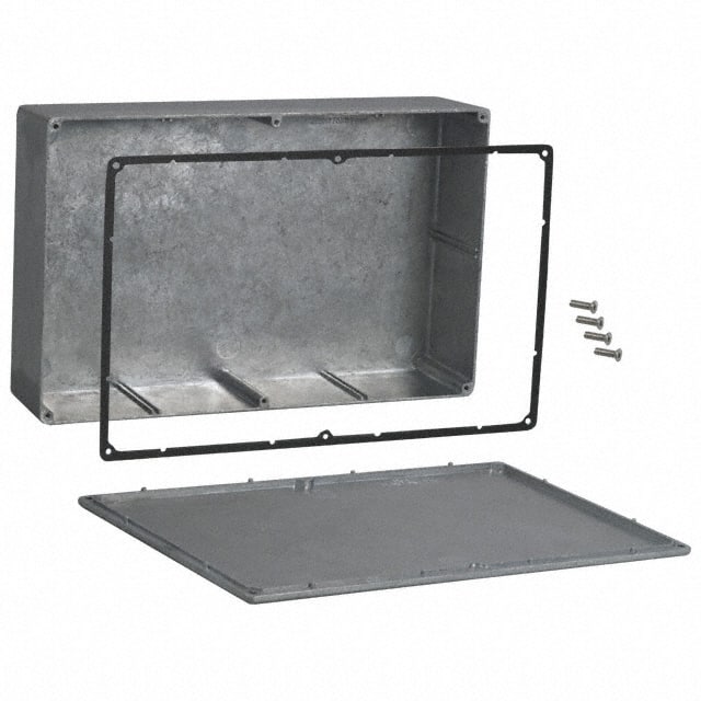 CN-5714 BOX ALUM NAT 10.810"L X 6.890"W