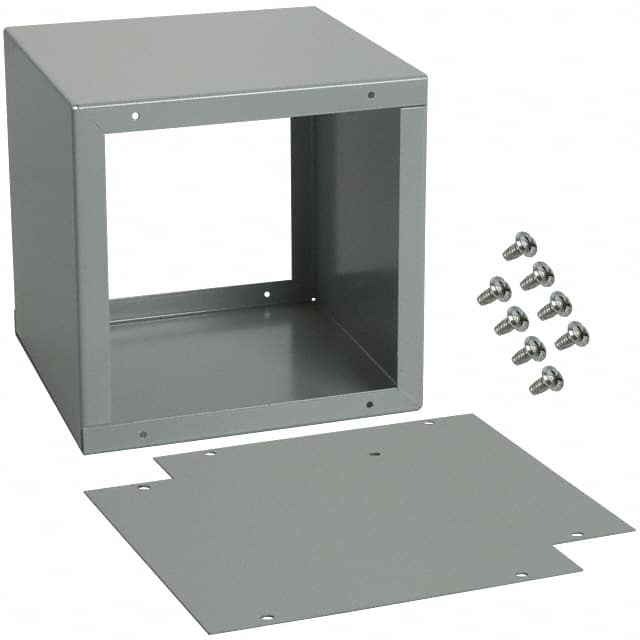 1415D BOX STEEL GRAY 6"L X 6"W