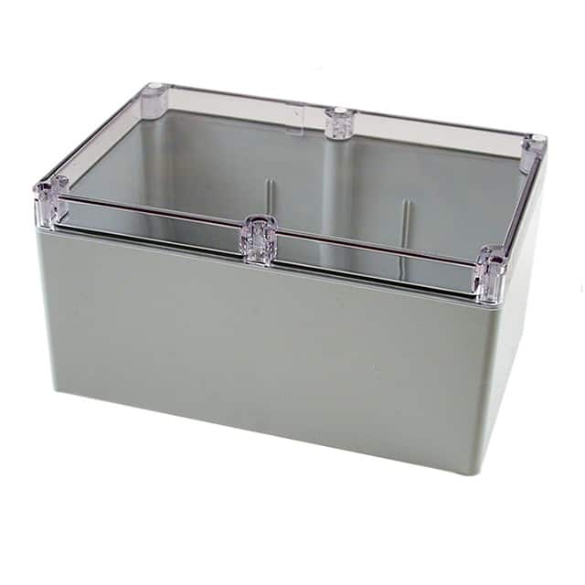 1554VB2GYCL BOX PLASTIC CLEAR