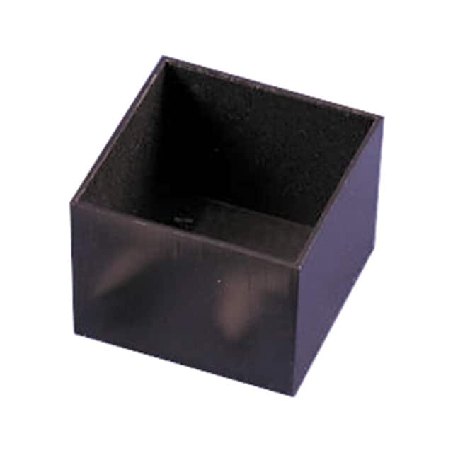 1596B113 BOX ABS BLACK 1.570"L X 1.570"W