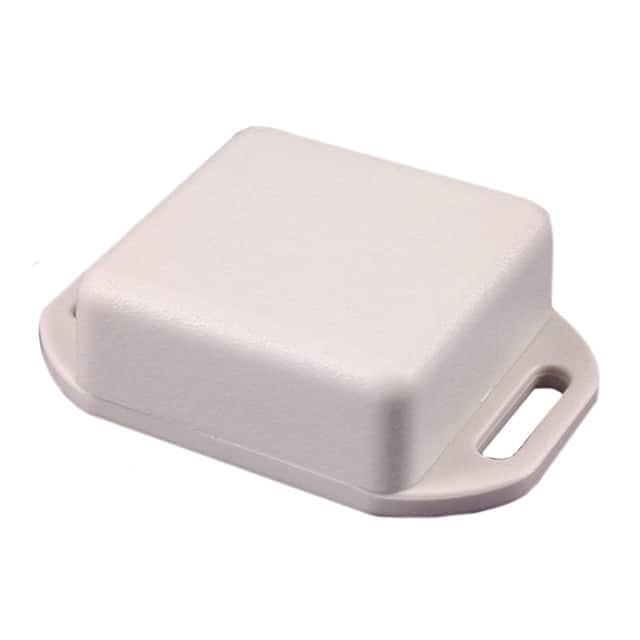 1551NFLGY BOX ABS GRAY 1.378"L X 1.378"W