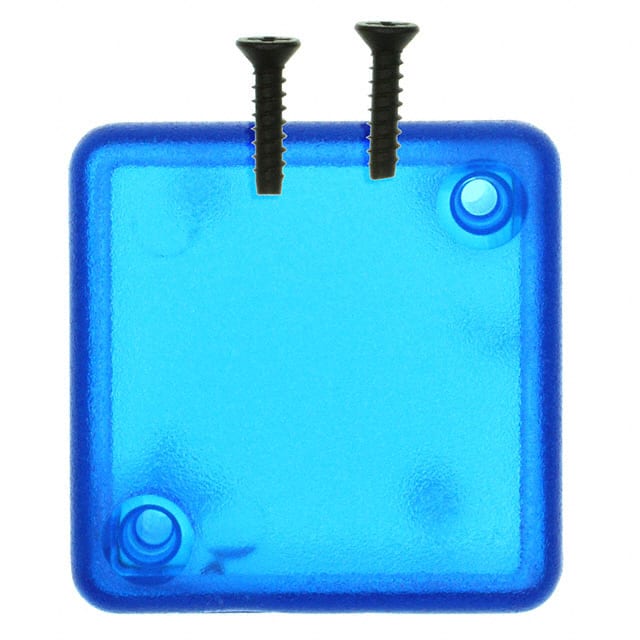 1551MTBU BOX ABS TRN BLUE 1.38"L X 1.38"W