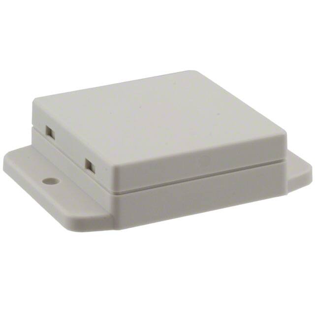CU-18421-W BOX ABS WHITE 1.972"L X 2.024"W