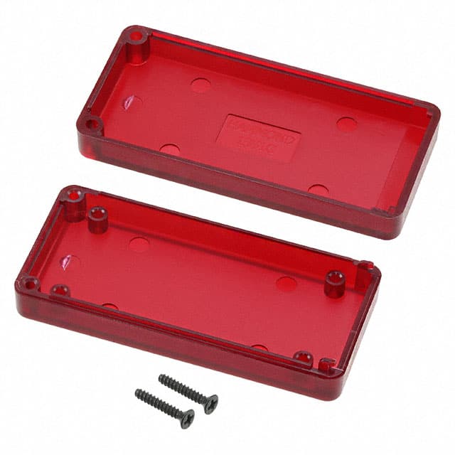 1551CTRD BOX ABS TRN RED 2.56"L X 1.180"W