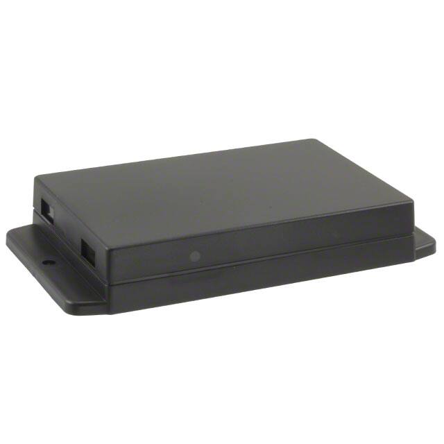 CU-18427-B BOX ABS BLACK 4.138"L X 2.819"W