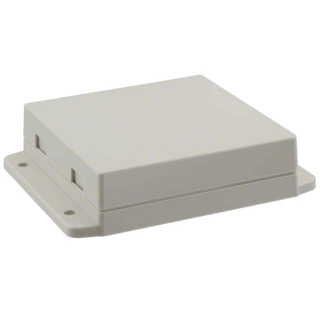 CU-18430-W BOX ABS WHITE 3.154"L X 3.213"W