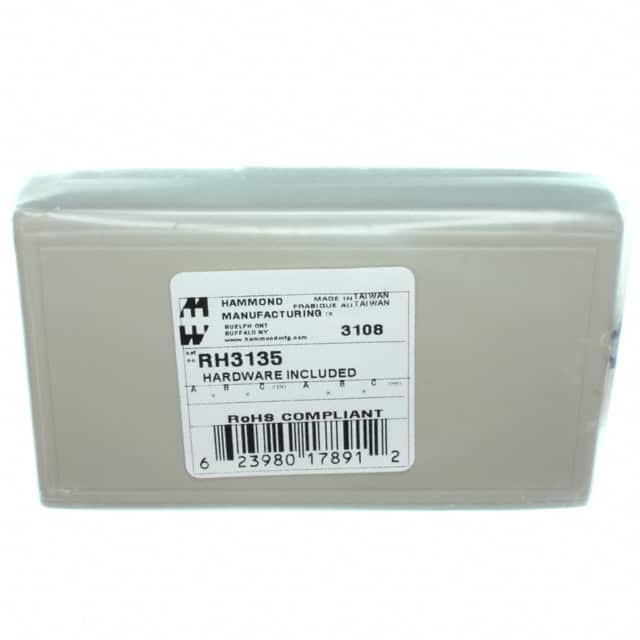 RH3135 BOX ABS GRAY 4.724"L X 2.835"W