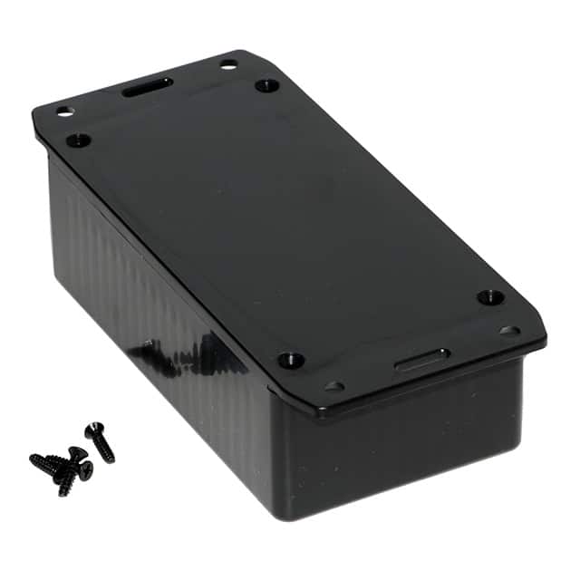 1591CSFLBK BOX PLAS BLK 4.724"L X 2.559"W
