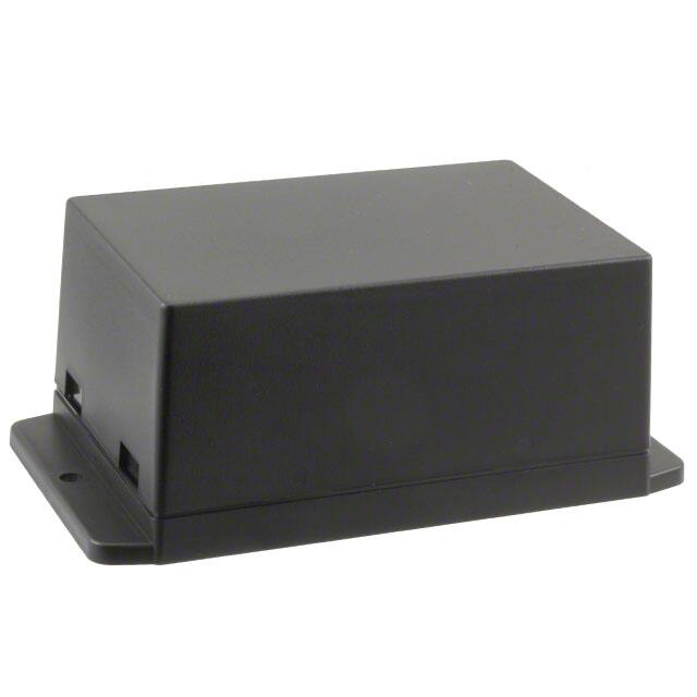 CU-18431-B BOX ABS BLACK 3.154"L X 3.213"W