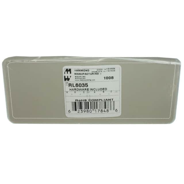 RL6035 BOX ABS GRAY 5.800"L X 2.500"W