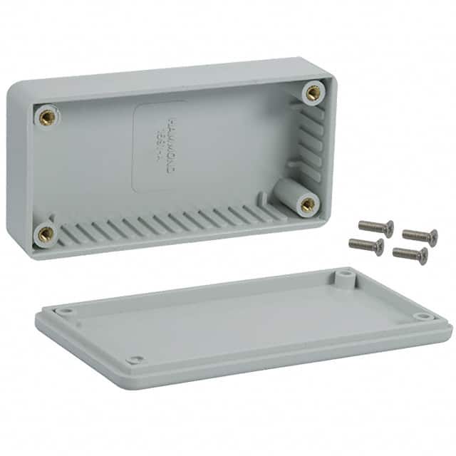 1591AGY BOX ABS GRAY 3.937"L X 1.969"W