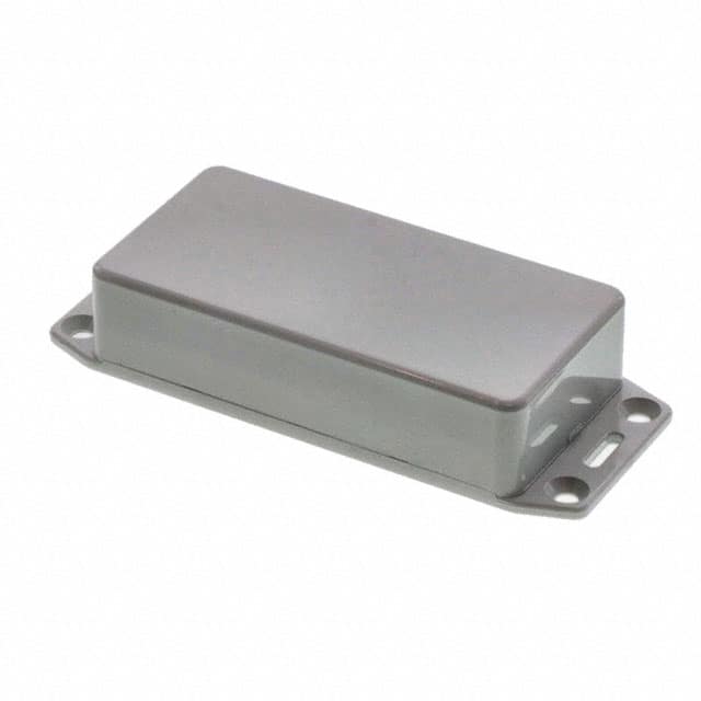 1591AFLGY BOX ABS GRAY 3.937"L X 1.969"W
