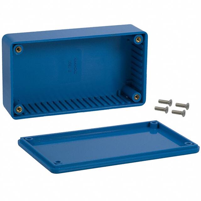 1591BBU BOX ABS BLUE 4.409"L X 2.441"W