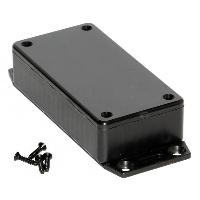 1591AF2SBK BOX PLAS BLK 3.931"L X 1.969"W