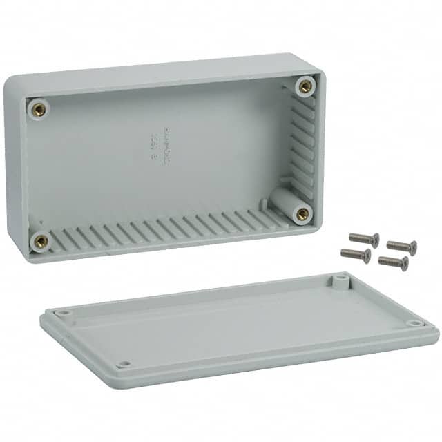 1591BGY BOX ABS GRAY 4.409"L X 2.441"W
