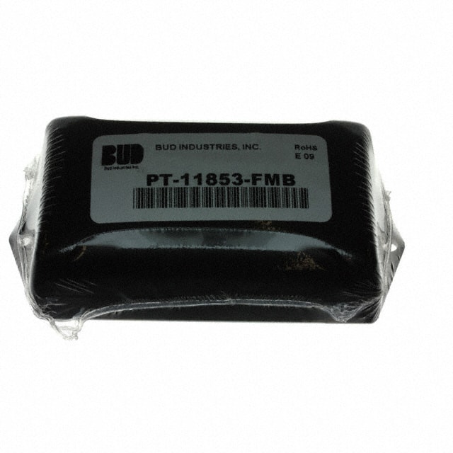 PT-11853-FMB BOX ABS BLACK 4.134"L X 2.258"W