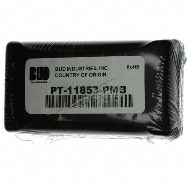 PT-11853-PMB BOX ABS BLACK 4.134"L X 2.258"W