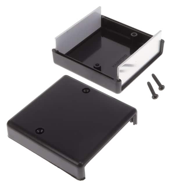 1593KALBK BOX ABS BLACK 2.650"L X 2.610"W