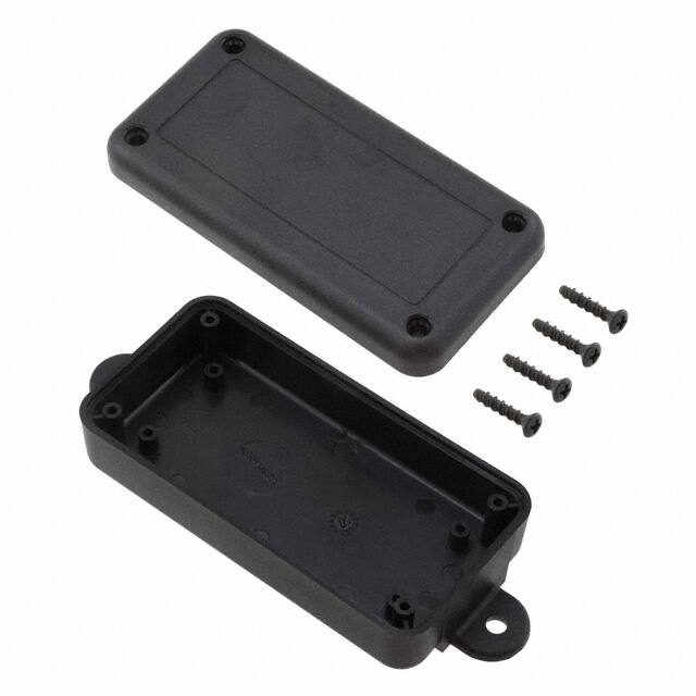 PT-11630-MB BOX ABS BLACK 4"L X 2.062"W