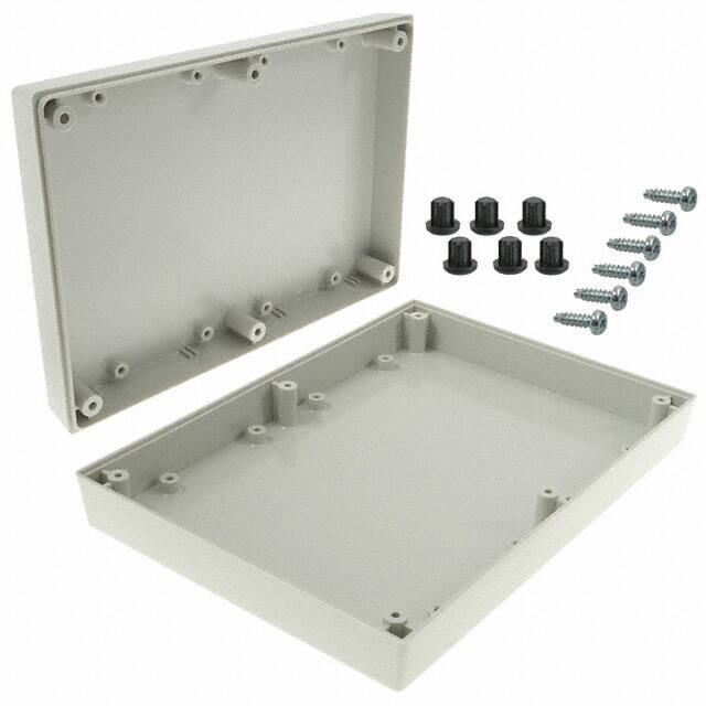 PS-11553-G BOX ABS GRAY 6.875"L X 4.875"W