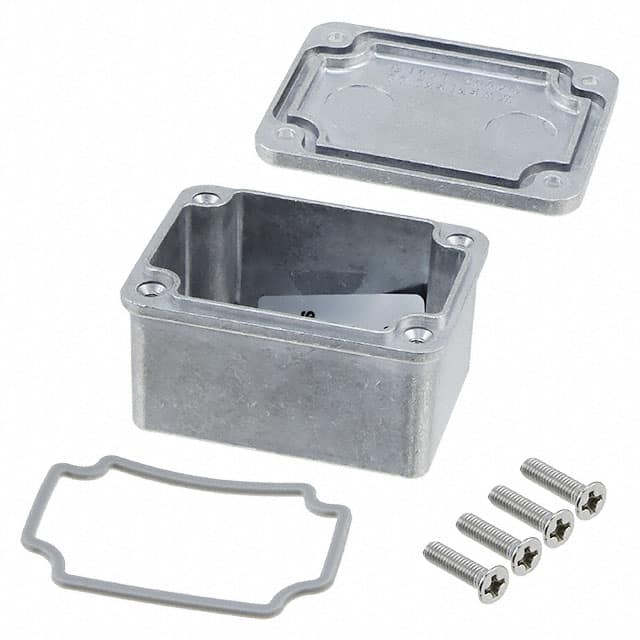 AN-1318-A BOX ALUM NAT 2.190"L X 1.610"W