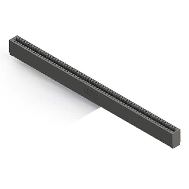 725-066-520-101 CONN EDGE SINGLE FML 66POS 0.100