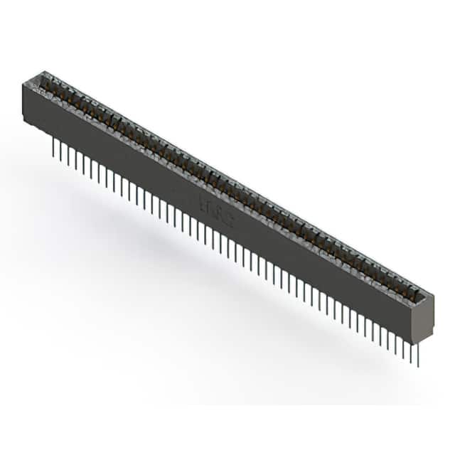 726-049-545-101 CONN EDGE SGL FMALE 49POS 0.125