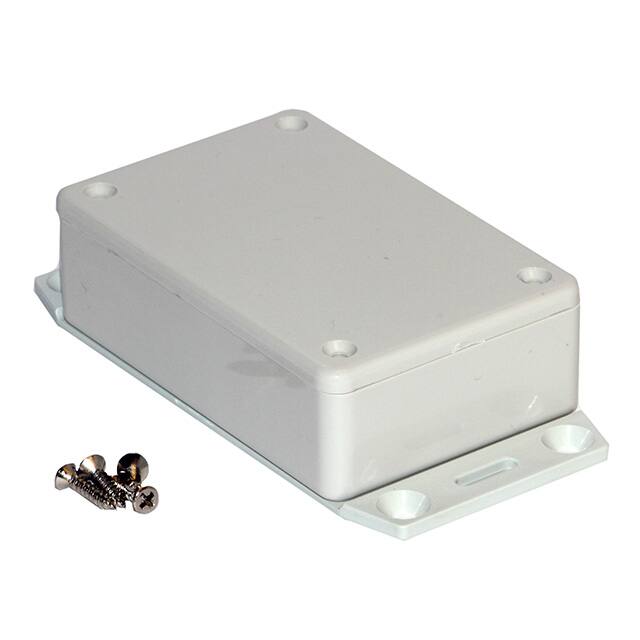 1591MF2SGY BOX PLAS GRAY 3.333"L X 2.205"W