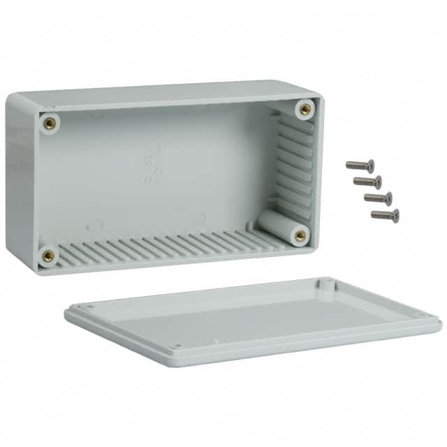 1591CGY BOX ABS GRAY 4.724"L X 2.559"W