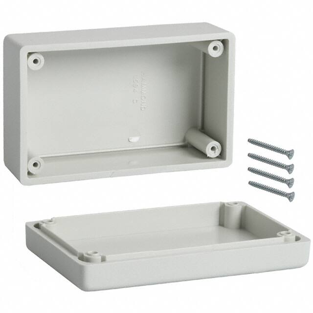 1594CSGY BOX ABS GRAY 4.193"L X 2.598"W