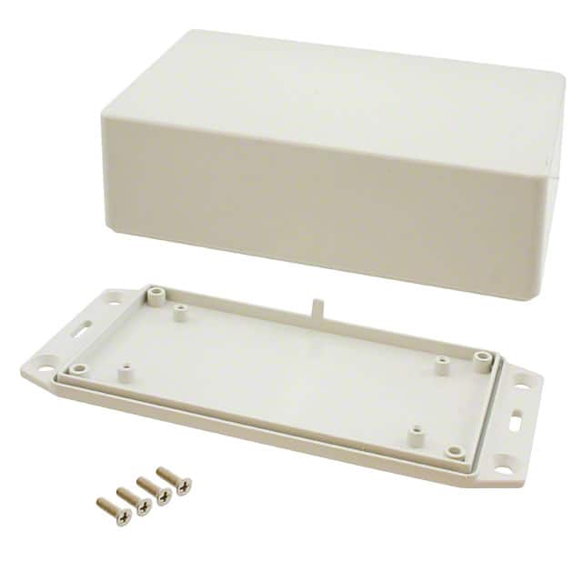 1591XXCFLGY BOX ABS GRAY 4.781"L X 2.636"W