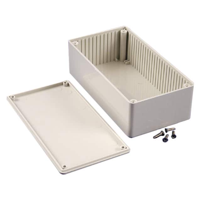 1591DSGY BOX PLAS GRAY 5.906"L X 3.150"W