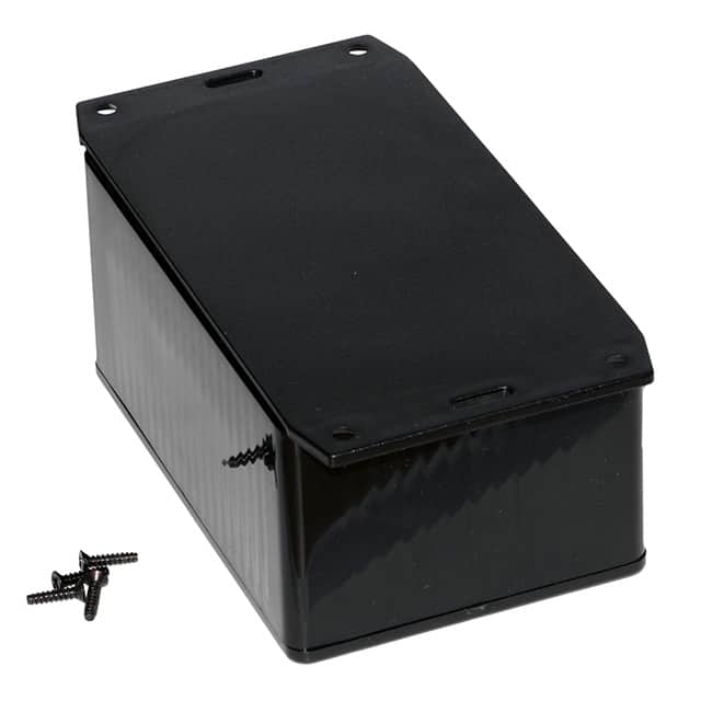 1591TSFLBK BOX PLAS BLK 4.724"L X 3.157"W