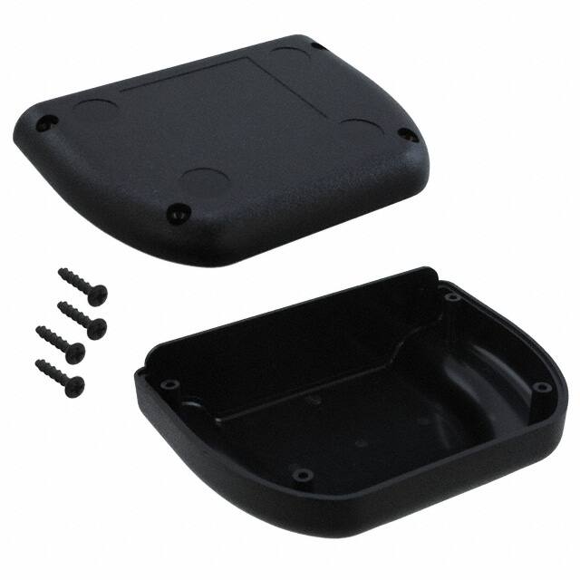 PT-11743 BOX ABS BLACK 4"L X 3"W