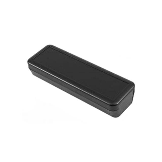 1552D5BK BOX ABS BLACK 5.910"L X 1.970"W