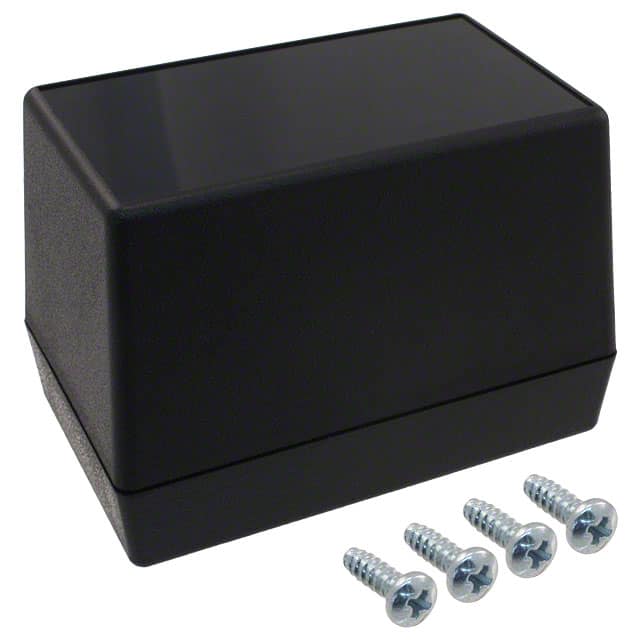 113I,BK BOX ABS BLACK 3.600"L X 2.250"W