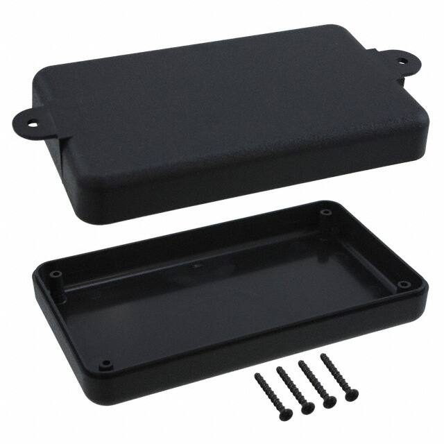 PT-11657-MB BOX ABS BLACK 5.625"L X 3.250"W